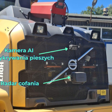 Kamery AI do wózków widłowych